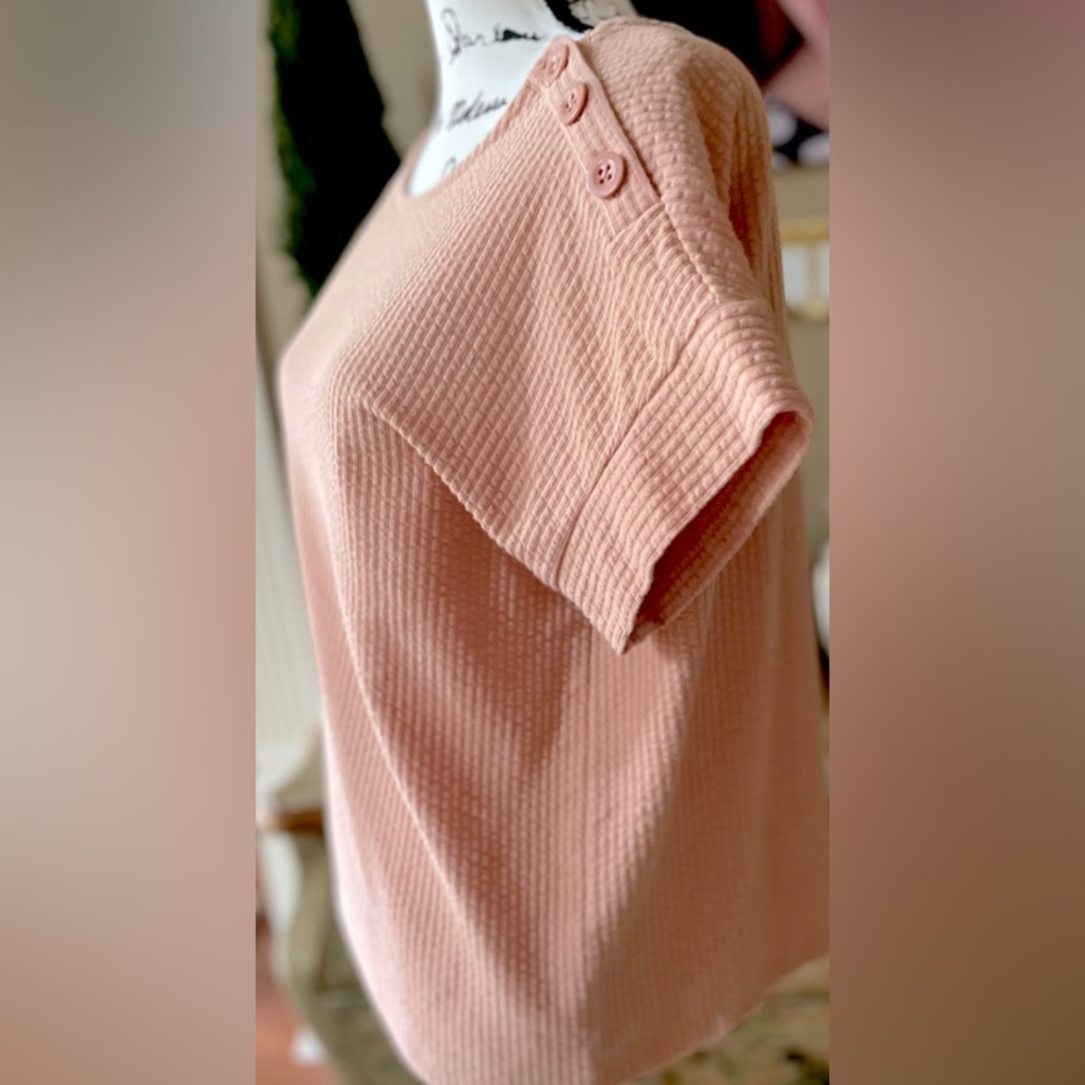 “Madewell” Seersucker Top Size: M - Picture 3 of 5